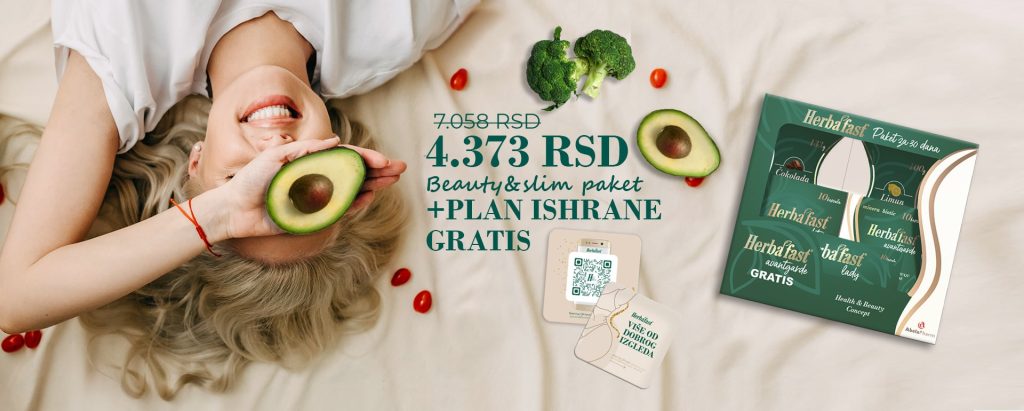 Plan ishrane+ Herbafast Beauty&Slim paket